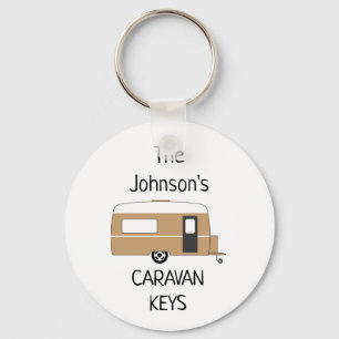 Schlüsselanhänger für personalisierte Caravan Keys