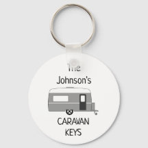Schlüsselanhänger für personalisierte Caravan Keys