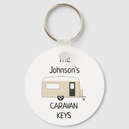 Schlüsselanhänger für personalisierte Caravan Keys