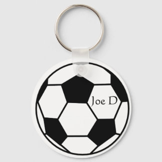 Schlüsselanhänger für Schwarzweißball