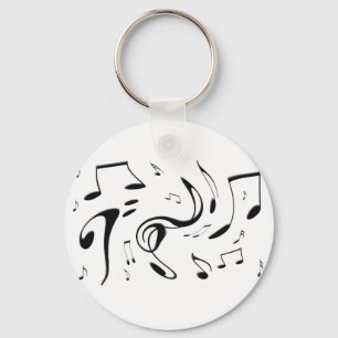Schlüsselanhänger für zwei Musical Notes