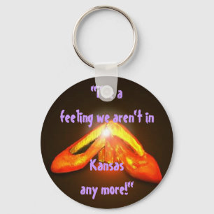 SCHLÜSSELANHÄNGER Geschenk Ruby Slippers Oz Ich ha