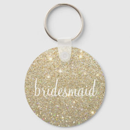 Schlüsselanhänger - Glitzer Fab Bridesmaid