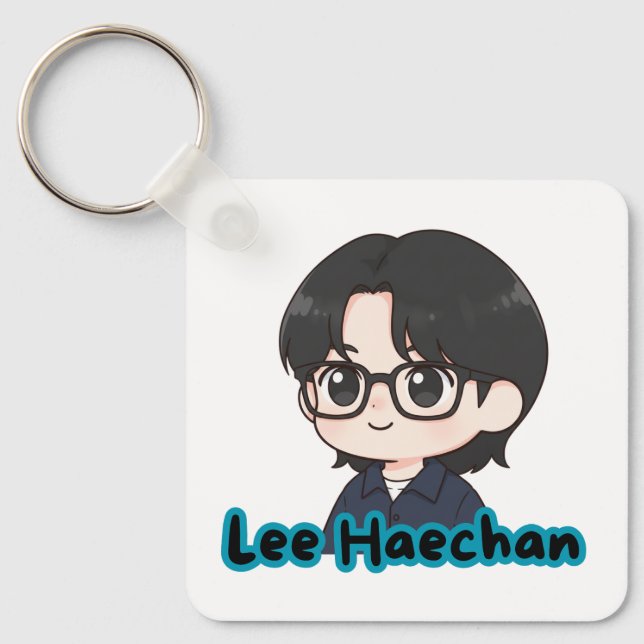 Schlüsselanhänger Haechan Thema (Vorderseite)