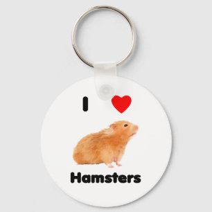 Schlüsselanhänger Hamster der Liebe I