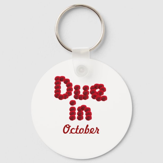 Schlüsselanhänger im Oktober (Vorderseite)