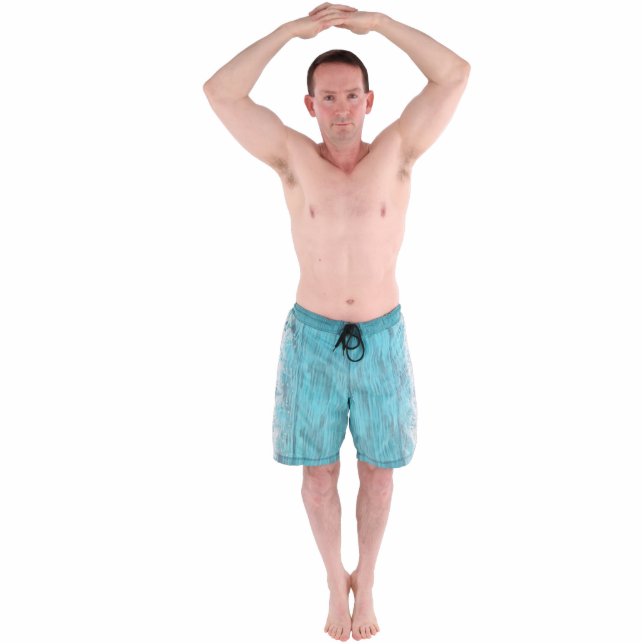 Schlüsselanhänger-kleiner Mann Fotoskulptur Schlüsselanhänger (Vorne)