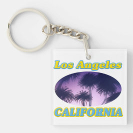 Schlüsselanhänger "Los Angeles California Palm Tre