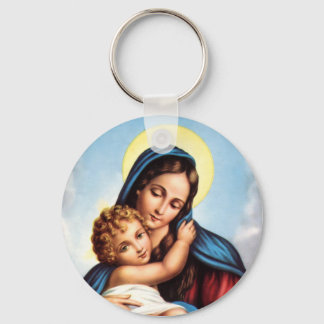 Schlüsselanhänger Madonna und Kind