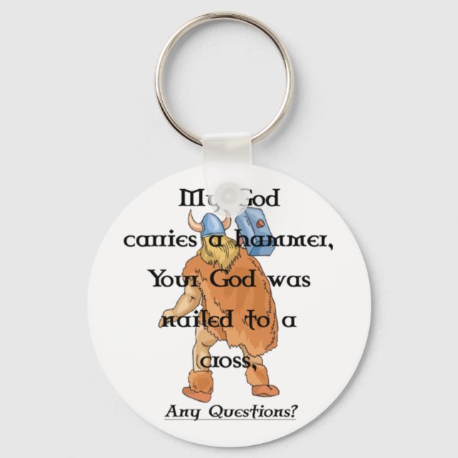 Schlüsselanhänger Mein Gott (Vorderseite)