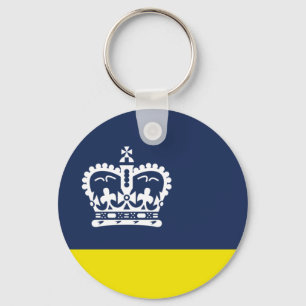 Schlüsselanhänger mit der Flagge von Regina, Saska