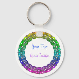 Schlüsselanhänger mit einer Spitzentechnik wie meh