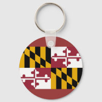 Schlüsselanhänger mit Flagge des Staat Maryland