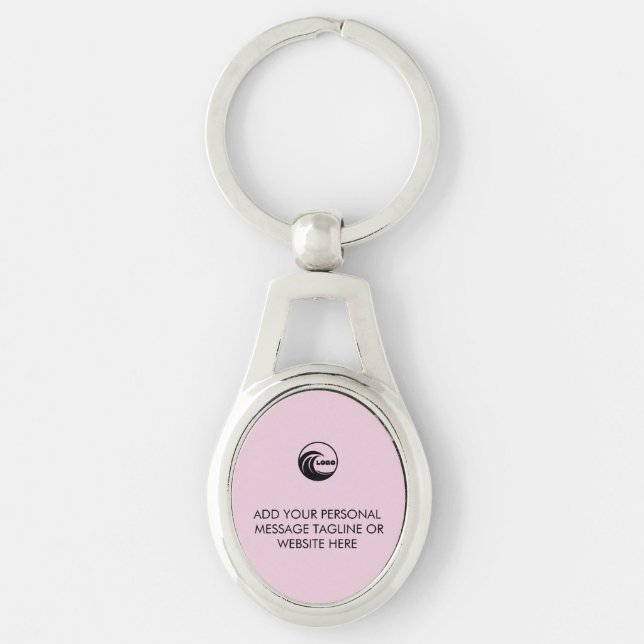 Schlüsselanhänger mit individuellem Firmenlogo (Vorderseite)