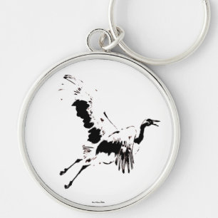 Schlüsselanhänger mit Kranfliege