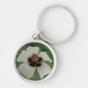 Schlüsselanhänger mit Lila Passionblume