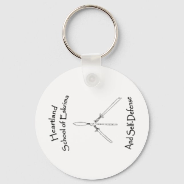 Schlüsselanhänger mit Schullogos (Vorderseite)