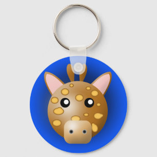 Schlüsselanhänger mit Tier: Giraffe