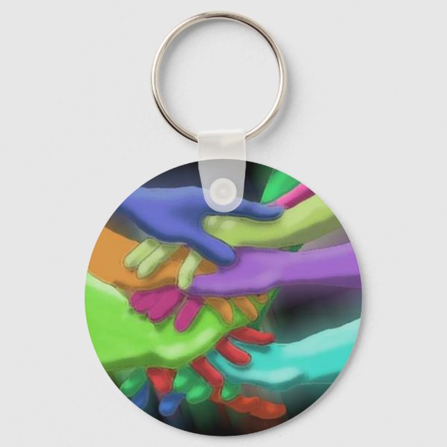 SCHLÜSSELANHÄNGER NEON FRIENDS GROUP STACKIERTE TE (Vorderseite)