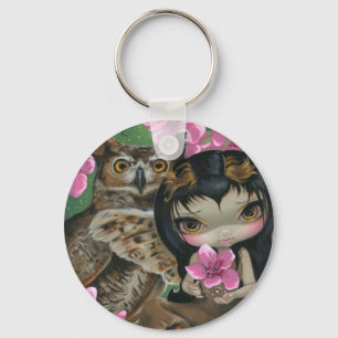 Schlüsselanhänger "Owlyn in der Springtime"