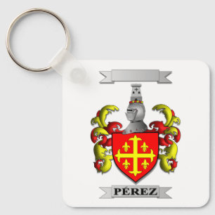 Schlüsselanhänger Perez Nachname und Schild