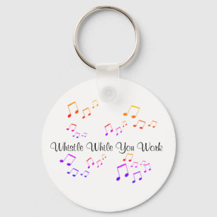 Schlüsselanhänger - pfeifen während der Arbeit mus