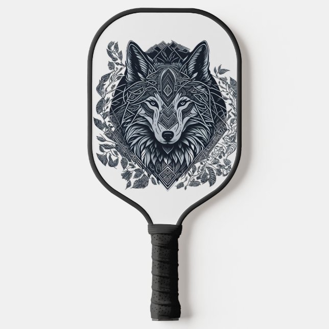 Schlüsselanhänger Pickleball Schläger (Vorderseite)