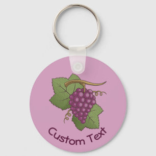Schlüsselanhänger Roter Trauben