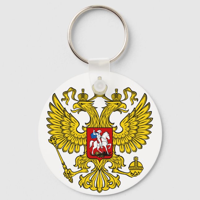 Schlüsselanhänger Russland (WAPPEN) (Vorderseite)