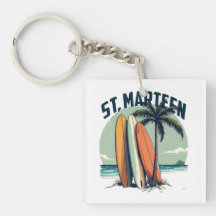 Schlüsselanhänger Saint-Martin Surf