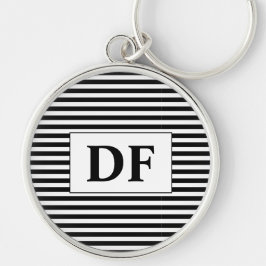 Schlüsselanhänger Schwarz/Weiß