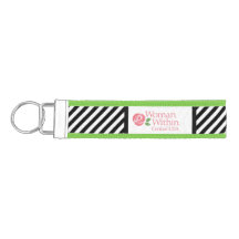 Schlüsselanhänger Schwarz-weiß Stripe WWCentrales