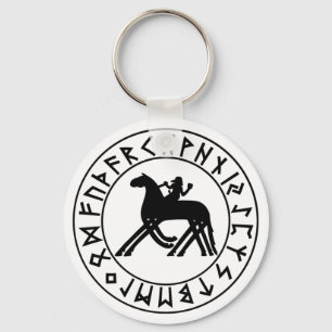 Schlüsselanhänger Sleipnir Schild