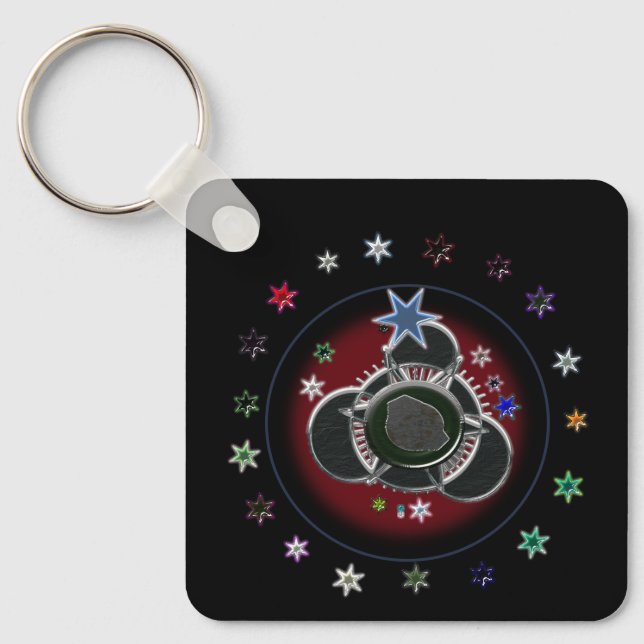 Schlüsselanhänger Stars (Vorderseite)