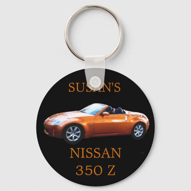SCHLÜSSELANHÄNGER - SUSAN'S NISSAN 350 Z (Vorderseite)