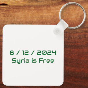 Schlüsselanhänger - Syria-Karte - Syrische Unabhän