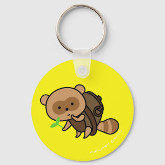 Schlüsselanhänger - TeaKettle Tanuki - YellowBack