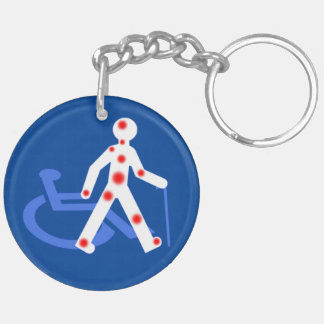 Schlüsselanhänger Unsichtbare/sichtbare Behinderun