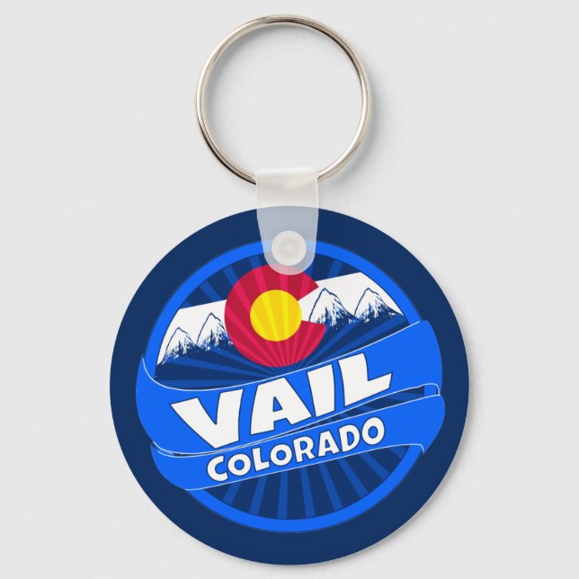 Schlüsselanhänger Vail Colorado (Vorderseite)