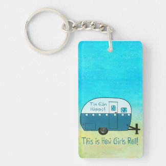 SCHLÜSSELANHÄNGER | Vintage Camper | Personalisier