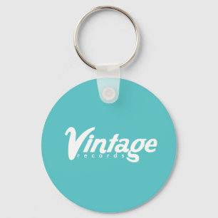 Schlüsselanhänger Vintager Platten