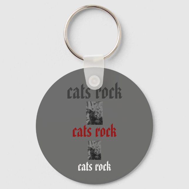 Schlüsselanhänger von Katzen (Vorderseite)