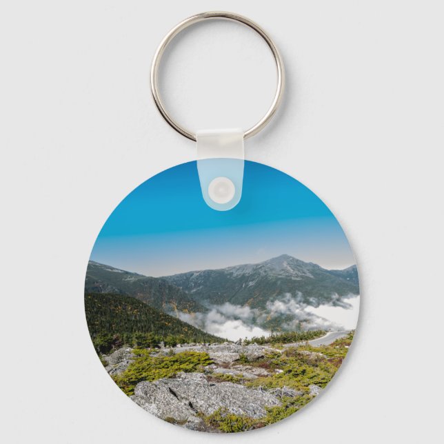 Schlüsselanhänger Washington Rolling Clouds Button (Vorderseite)
