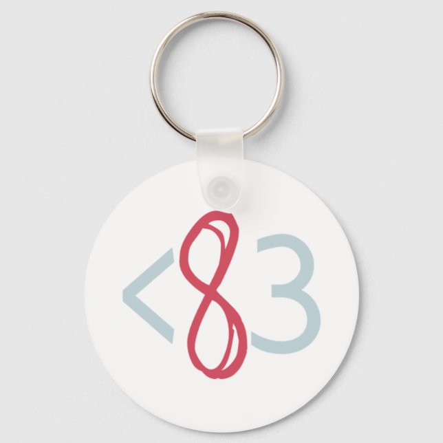 Schlüsselanhänger - weiß (Vorderseite)