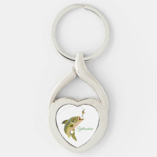 Schlüsselanhänger-Yellowstone-Fischerei Schlüsselanhänger