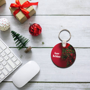 Schlüsselanhänger zur Dekoration von Rot und Grün