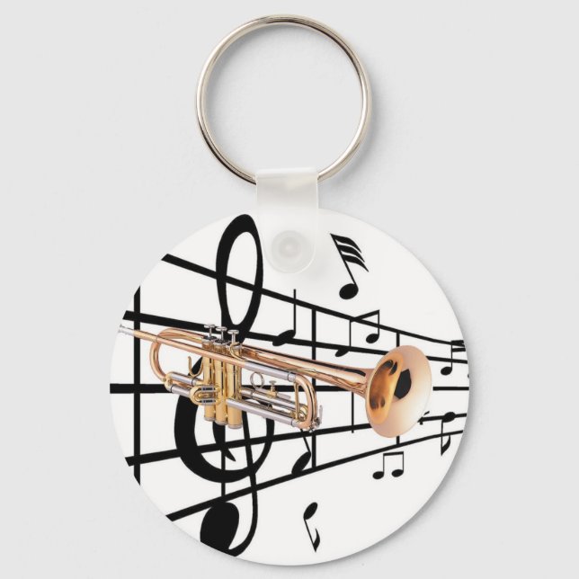Schlüsselbund Trompete Schlüsselanhänger (Vorderseite)