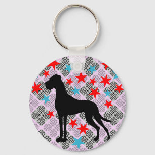 Schlüsselger Dogge Schlüsselanhänger