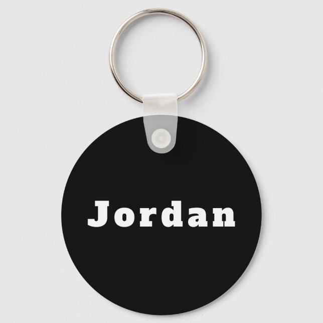 Schlüsselger mit Jordan Schlüsselanhänger (Vorderseite)