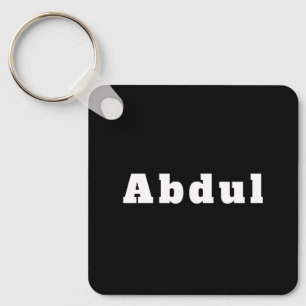 Schlüsselger mit Namen Abdul Schlüsselanhänger